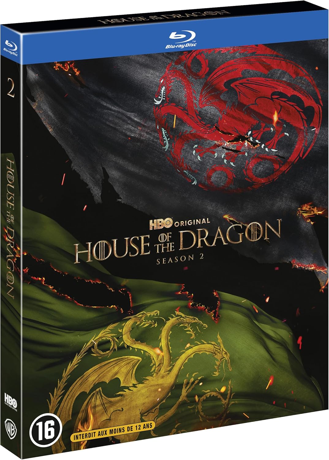 Coffret blu-ray house of the dragon saison 2